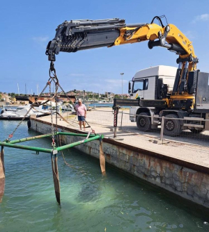 Errata corrige: l&#039;azienda Lacona Nord ha recuperato l&#039;auto finita in mare