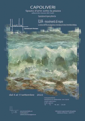 A Capoliveri l’esposizione di opere pittoriche “ILVA-MOVIMENTI DI MARE”