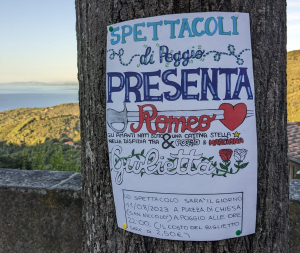 Questa sera a Poggio Romeo e Giulietta, immortali anche sulla scena