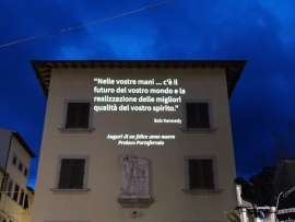 Gli auguri della pro loco ferajese e le parole di Pietro Gori