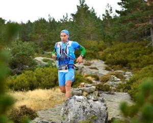 Matteo Anselmi al campionato mondiale di SkyRunning