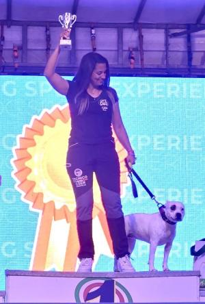 Ylenia Feola e Kali campionesse al Dog Sport Experience Csen 2024