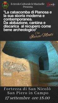 A proposito delle Catacombe di Pianosa: incontro a San Piero con Ilaria Monti