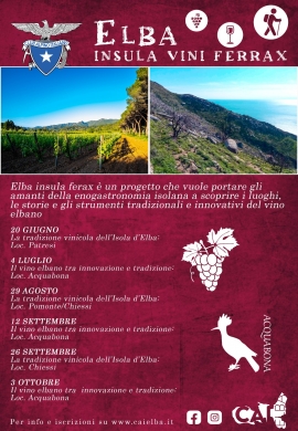 Elba, insula vini ferax - con il CAI alla scoperta della tradizione vinicola elbana