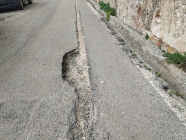 Cantieri per interrare la fibra ottica un&#039;ennesima devastazione viaria