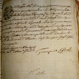 1761. Richiamo al cancelliere di Portoferraio della deputazione del Monte Pio della giurisdizione e dominio fiorentino (parte 5)