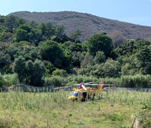 Un più che movimentato elisoccorso per una marinese colta da malore cardiaco