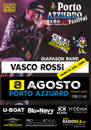 Stasera a Porto Azzurro c&#039;è Vasco Rossi Tribute dal 1982