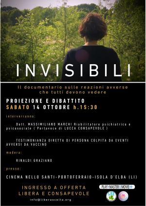 Anche all&#039;Elba arriva &quot;Invisibili”