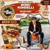 Bobo Rondelli in concerto a Rio per il Foody Beer Fest