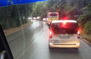 Traffico rallentato sulla SP 24 Portoferraio - Procchio