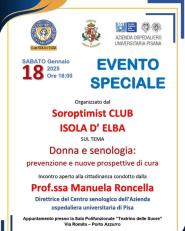 &quot;Donne e senologia&quot; al centro di un incontro organizzato dal Soroptimist elbano