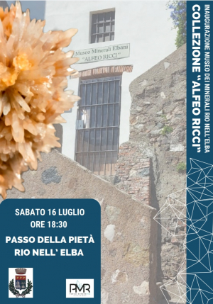 Inaugurato a Rio nell&#039;Elba un museo mineralogico