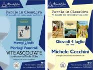 Ospiti a &quot;Parole in clessidra&quot; Pierluigi Panciroli e Michele Cecchini