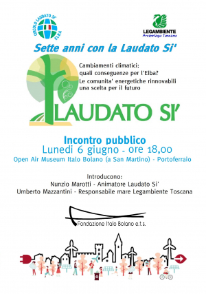 L’Elba a 7 anni dalla Laudato Si: i cambiamenti climatici e l’occasione delle Comunità energetiche rinnovabili