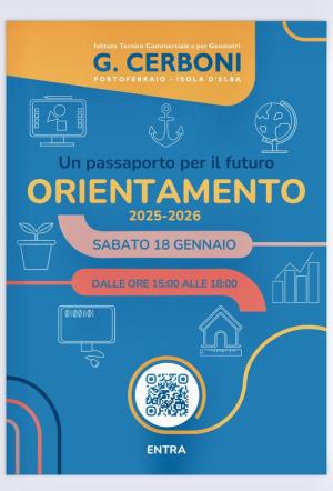 Il 18 Gennaio Open Day all&#039;ITCG Cerboni