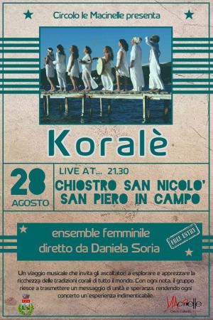 Korale’: un viaggio musicale attraverso il mondo