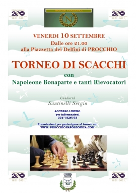 Stasera torneo di scacchi a Procchio