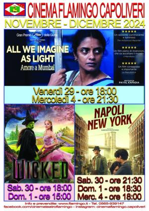 La programmazione del Cinema Flamingo di Capoliveri