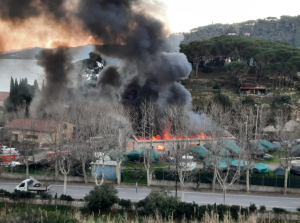 Dopo l&#039;incendio marinese: ambientalisti approvano le misure cautelari assunte dal Comune