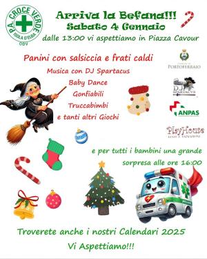 Arriva la Befana a Portoferraio