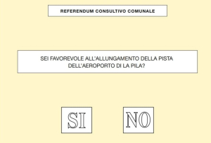 Referendum aeroporto: seggio chiuso, ha votato il 36.65% degli aventi diritto