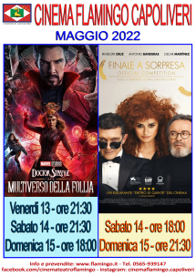 Gli appuntamenti in programma al Cinema Teatro Flamingo