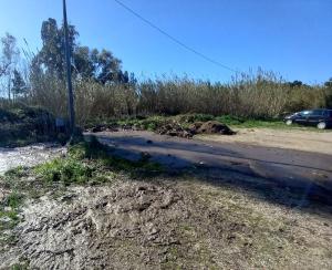 Altro materiale impropriamente scaricato sul piazzale del Chicchero