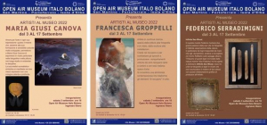 Artisti al Museo - dal 3 settembre le personali Maria Giusi Canova, Francesca Groppelli e Federico Serradimigni