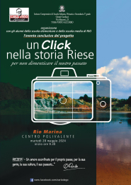 Ultimo incontro con “un click nella storia riese”: il progetto dell’Ass. Carlo d’Ego insieme alle scuole di Rio