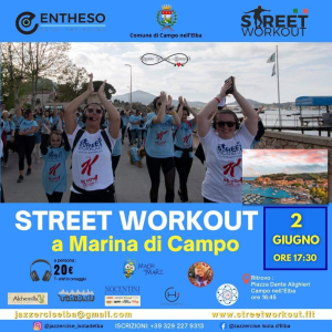 Torna a Marina di Campo lo &quot;Street Workout&quot;