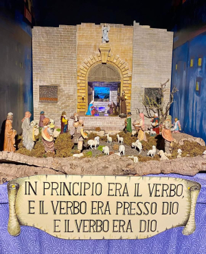 Il presepe nella Chiesa del SS Sacramento