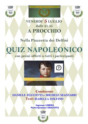 Quiz napoleonico e altro… a Procchio