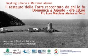 Il 4 agosto trekking urbano a Marciana Marina: il restauro della Torre raccontato da chi lo fa