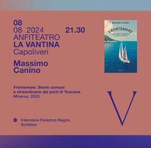 Autorə in Vantina - Quinto incontro con &quot;Frontemare&quot; di Massimo Canino