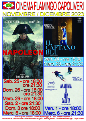 La programmazione del Cinema Teatro Flamingo di Capoliveri