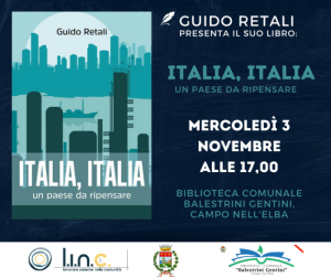 Guido Retali presenta il suo libro &quot;Italia, Italia: un paese da ripensare&quot; nella Biblioteca Campese