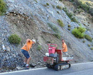 Interventi della Provincia sulle fosse stradali dell’Anello occidentale elbano