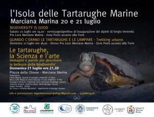 Il 20 e 21 luglio Marciana Marina diventa la capitale dell’Isola delle tartarughe Marine