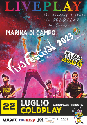 Coldplay Tribute Live Show, stasera a Marina di Campo