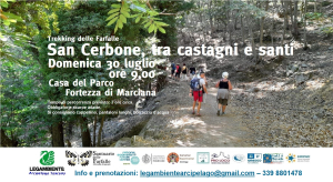 Domenica 30 luglio trekking lento a San Cerbone, tra castagni e santi