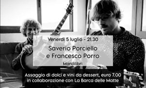 A MardiLibri serata musicale con Saverio Porciello e Francesco Porro