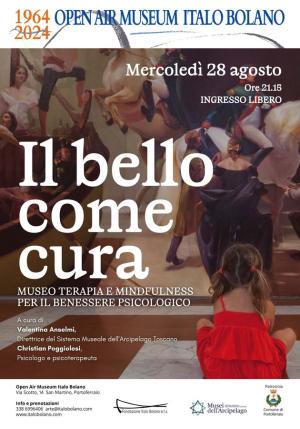 All&#039;Open Air Museum Valentina Anselmi presenta &quot;Il Bello come Cura: visitare i musei fa bene all&#039;anima&quot;