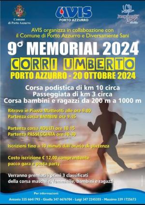 Il 20 ottobre torna la 9^ edizione della &quot;Corri Umberto&quot;