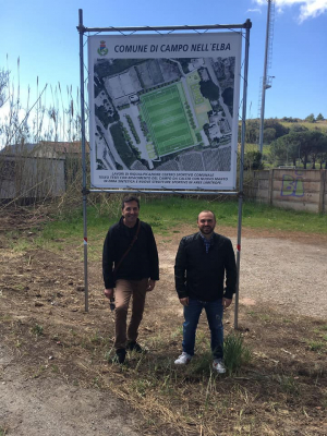 Al via i lavori per la riqualificazione dell&#039;impianto sportivo di Campo