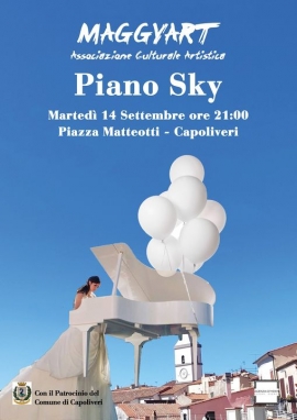 A Capoliveri &quot;Piano Sky&quot; ... la musica è nell’aria (e anche la musicista)