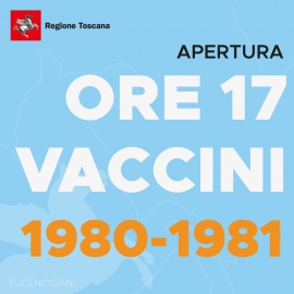 Vaccini Covid, agende aperte per i nati nel 1980 e nel 1981