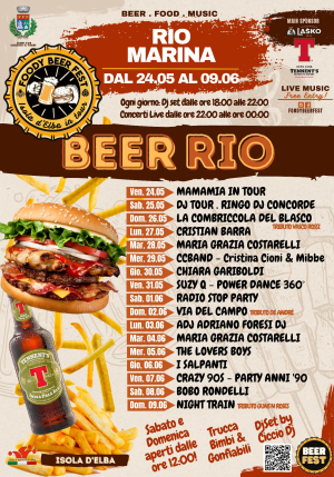 Primo appuntamento stagionale del Foody Beer Fest a Rio Marina