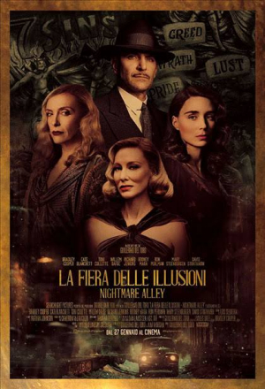 Al Cinema di Portoferraio &quot;La fiera delle illusioni - Nightmare Alley&quot;