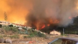 L’appello del Circolo Bruno Cucca: aiutiamo la Sardegna arsa dal fuoco